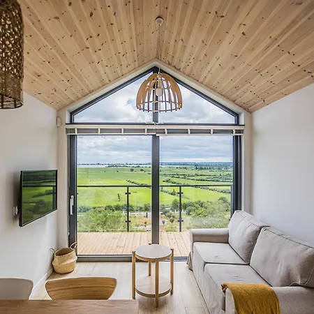 Nowe Domki Deluxe Z Widokiem Na Zatoke Z Basenem I Sauna Oslonino Exterior photo